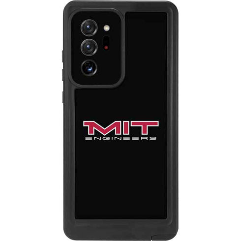 Massachusetts Institute of Technology MIT Engineers Black Galaxy Note20 Ultra 5G Waterproof Case
